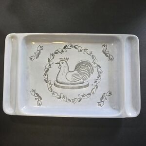 George Briard Vintage MCM Rooster tray